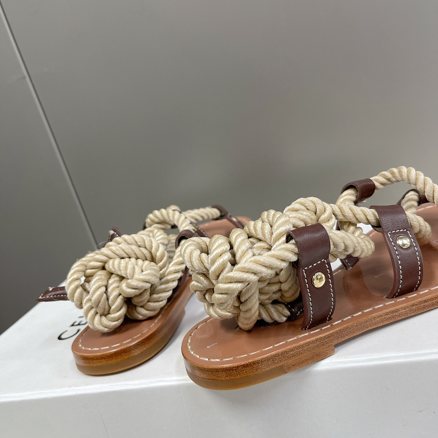 Celine Taillat Triomphe Sandal  - FashionPlug