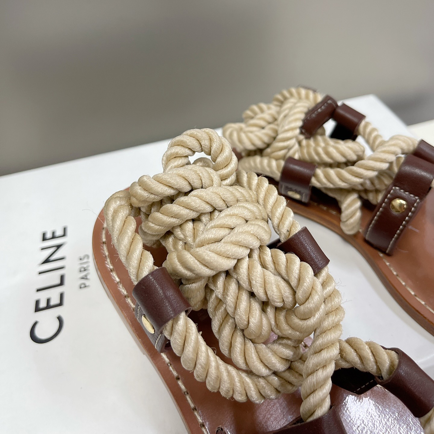 Celine Taillat Triomphe Sandal  - FashionPlug