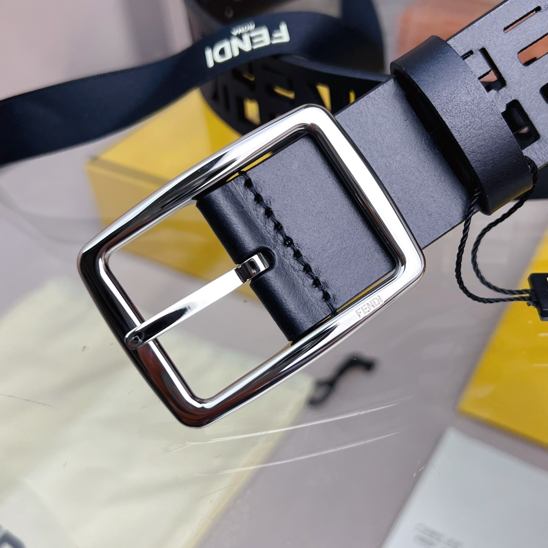 Fendi Leather Belt  - FashionPlug
