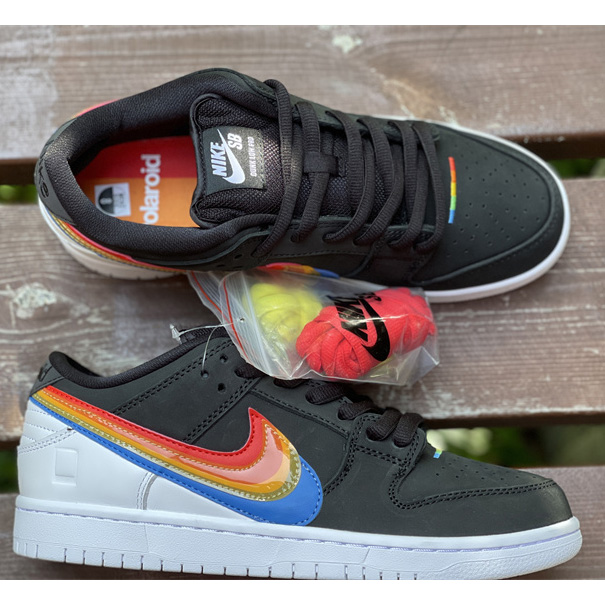 Polaroid x Nike Sb Dunk Low ''Polaroid'' Sneaker    DH7722-001 - FashionPlug