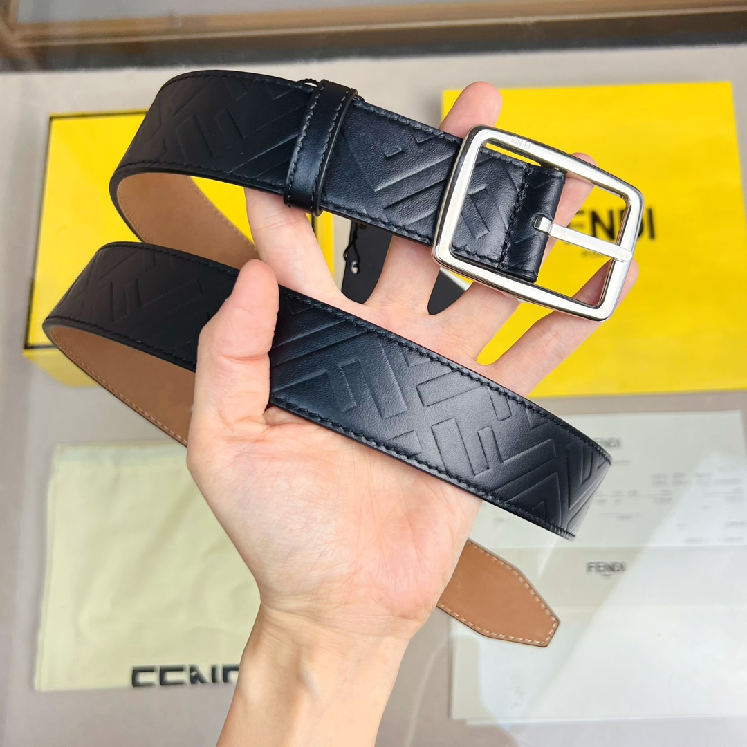 Fendi Leather Belt  - FashionPlug