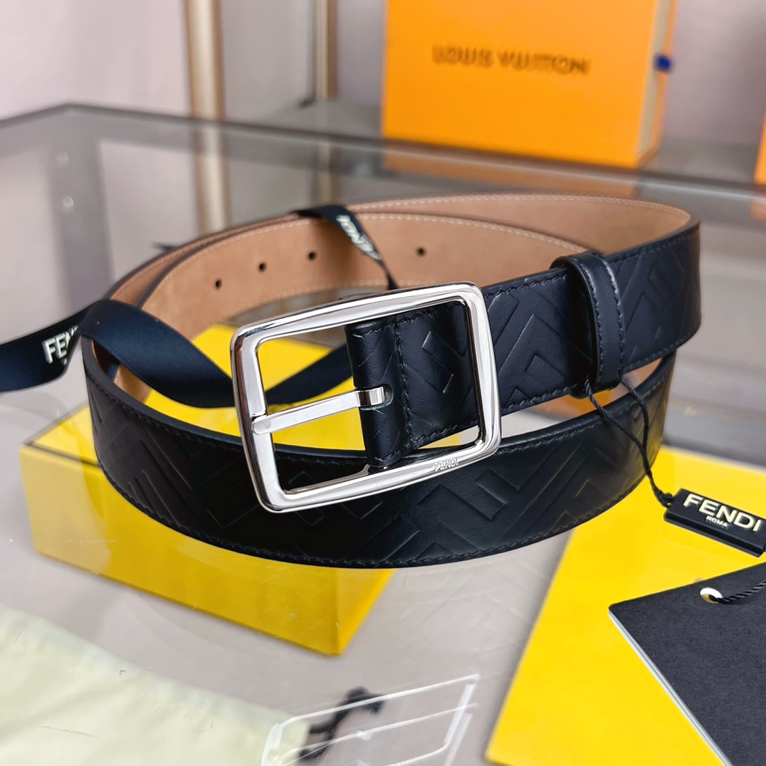 Fendi Leather Belt  - FashionPlug
