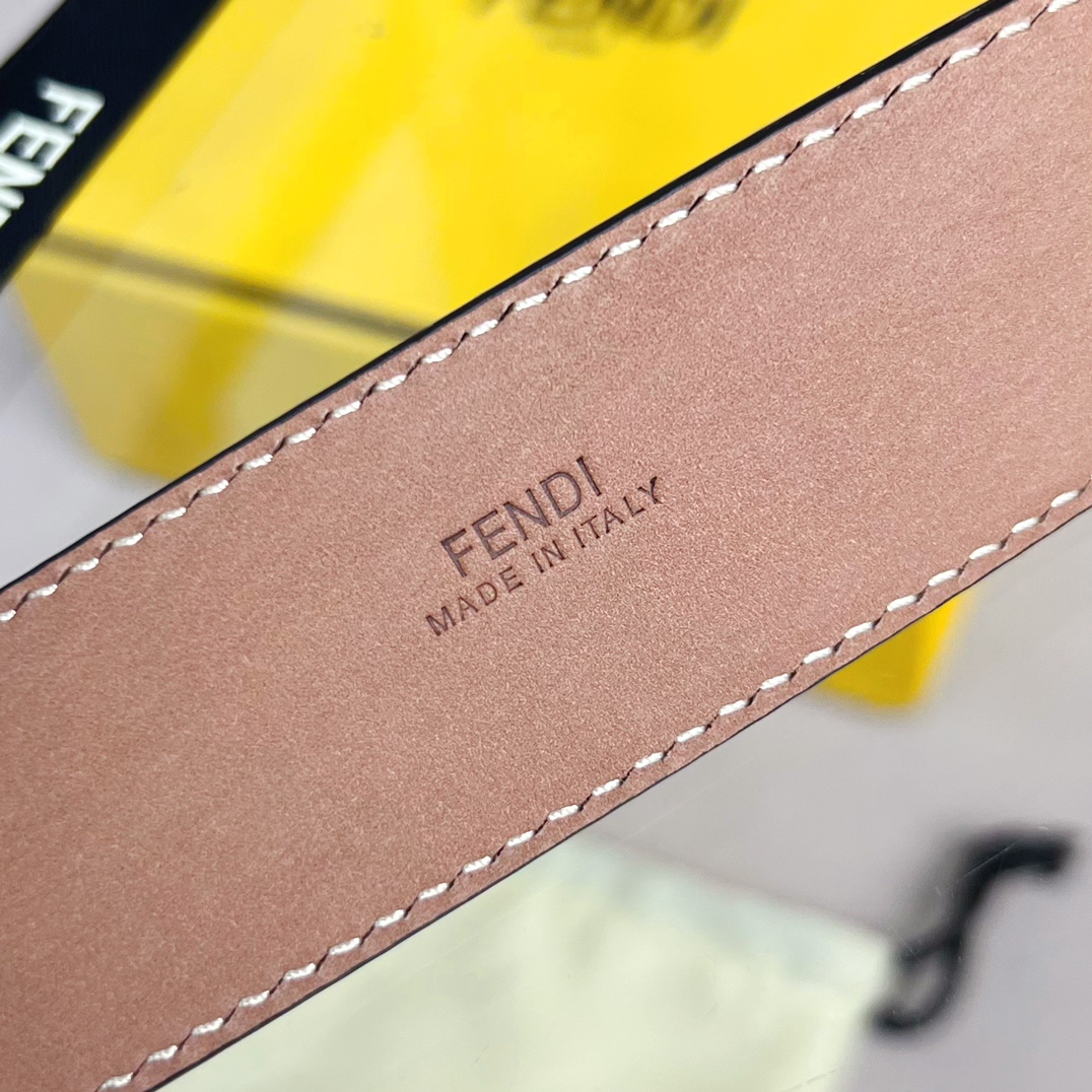 Fendi Leather Belt  - FashionPlug