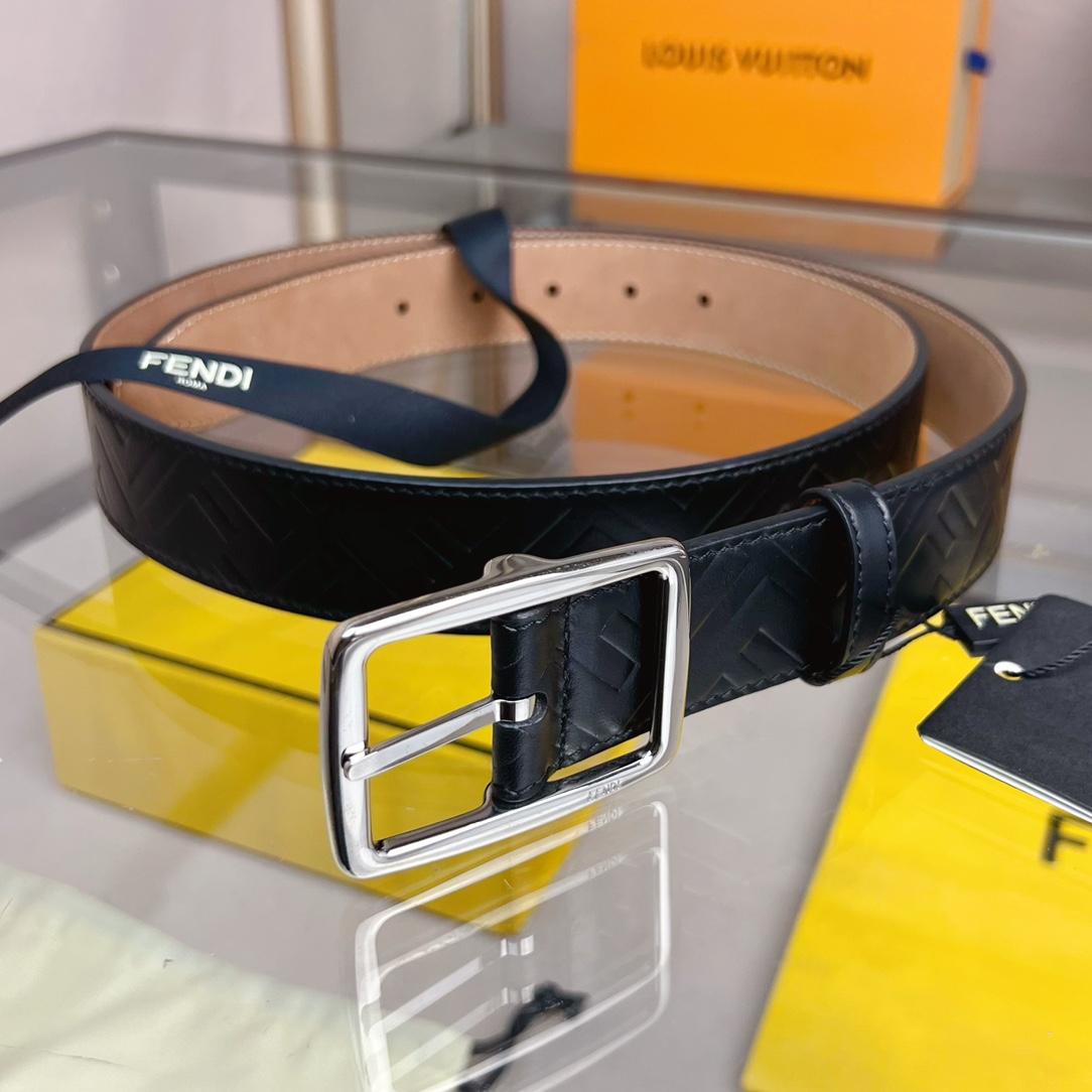 Fendi Leather Belt  - FashionPlug