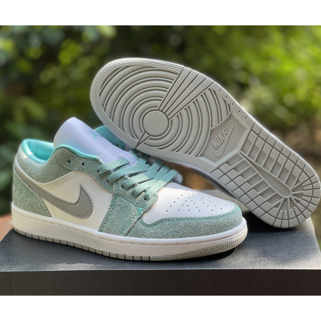 Air Jordan 1 Low ''New Emerald'' Sneaker  DN3705 301 - FashionPlug