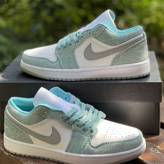 Air Jordan 1 Low ''New Emerald'' Sneaker  DN3705 301 - FashionPlug
