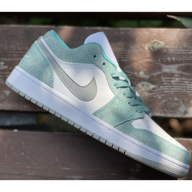 Air Jordan 1 Low ''New Emerald'' Sneaker  DN3705 301 - FashionPlug