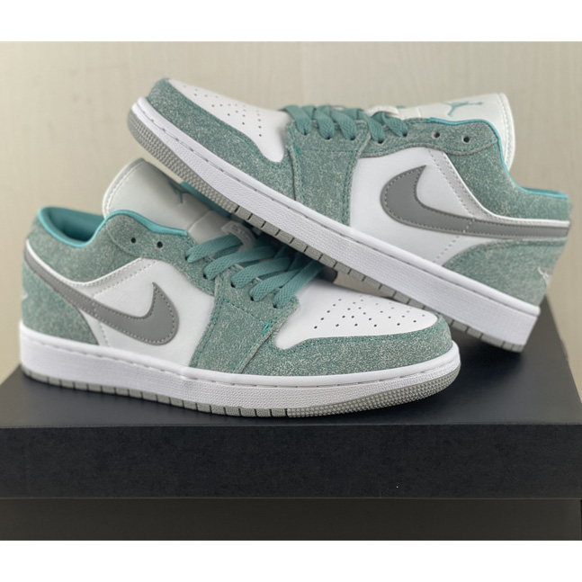 Air Jordan 1 Low ''New Emerald'' Sneaker  DN3705 301 - FashionPlug