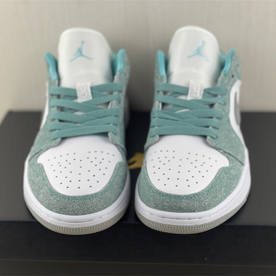Air Jordan 1 Low ''New Emerald'' Sneaker  DN3705 301 - FashionPlug