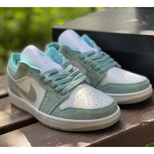 Air Jordan 1 Low ''New Emerald'' Sneaker  DN3705 301 - FashionPlug