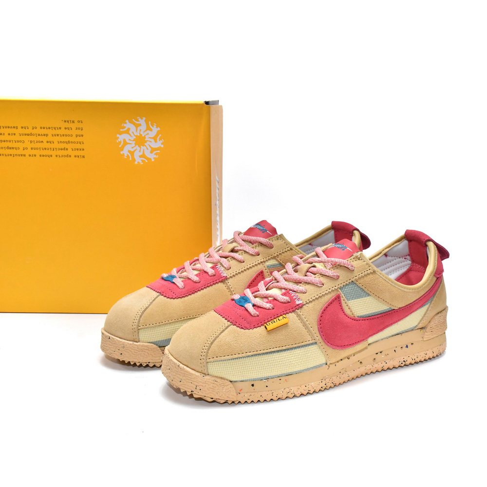 Union LA x Nike Cortez Grain Sneaker   DR1413-200  - FashionPlug
