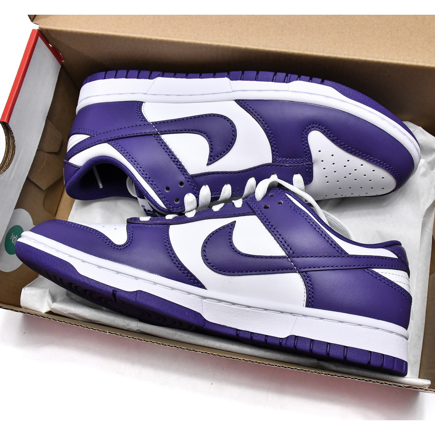Nike Dunk Low Championship Court Purple Sneaker   DD1391-104 - FashionPlug
