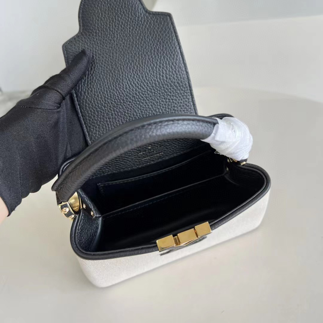 Louis Vuitton Capucines MM Handbag (21-14-8cm)   M59872 - FashionPlug