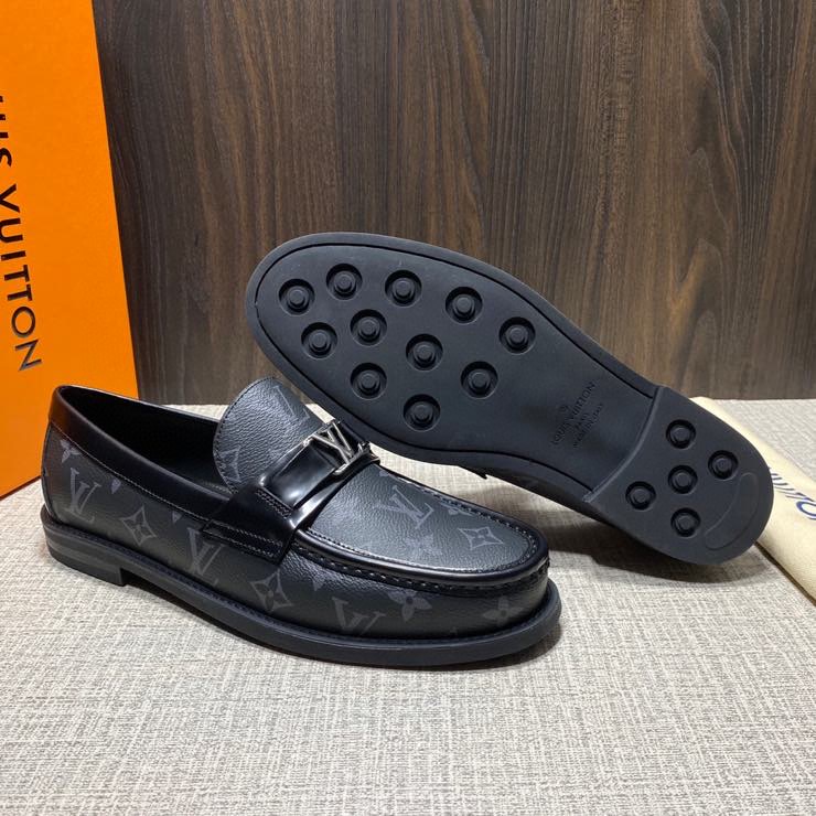 Louis Vuitton Major Loafer(Black) - FashionPlug