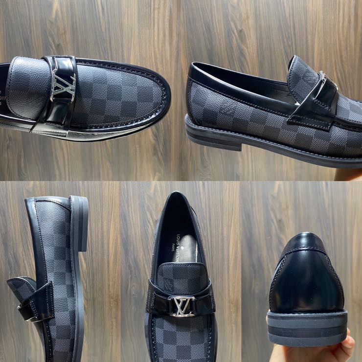 Louis Vuitton Major Loafer(Black) - FashionPlug