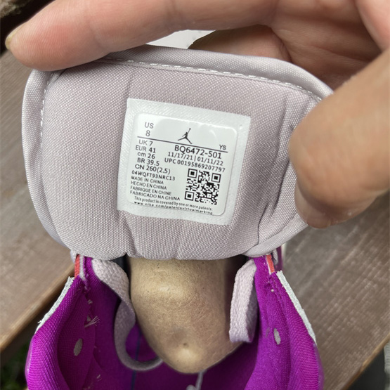 Air Jordan 1 Mid Magenta Sneaker    BQ6472-501 - FashionPlug