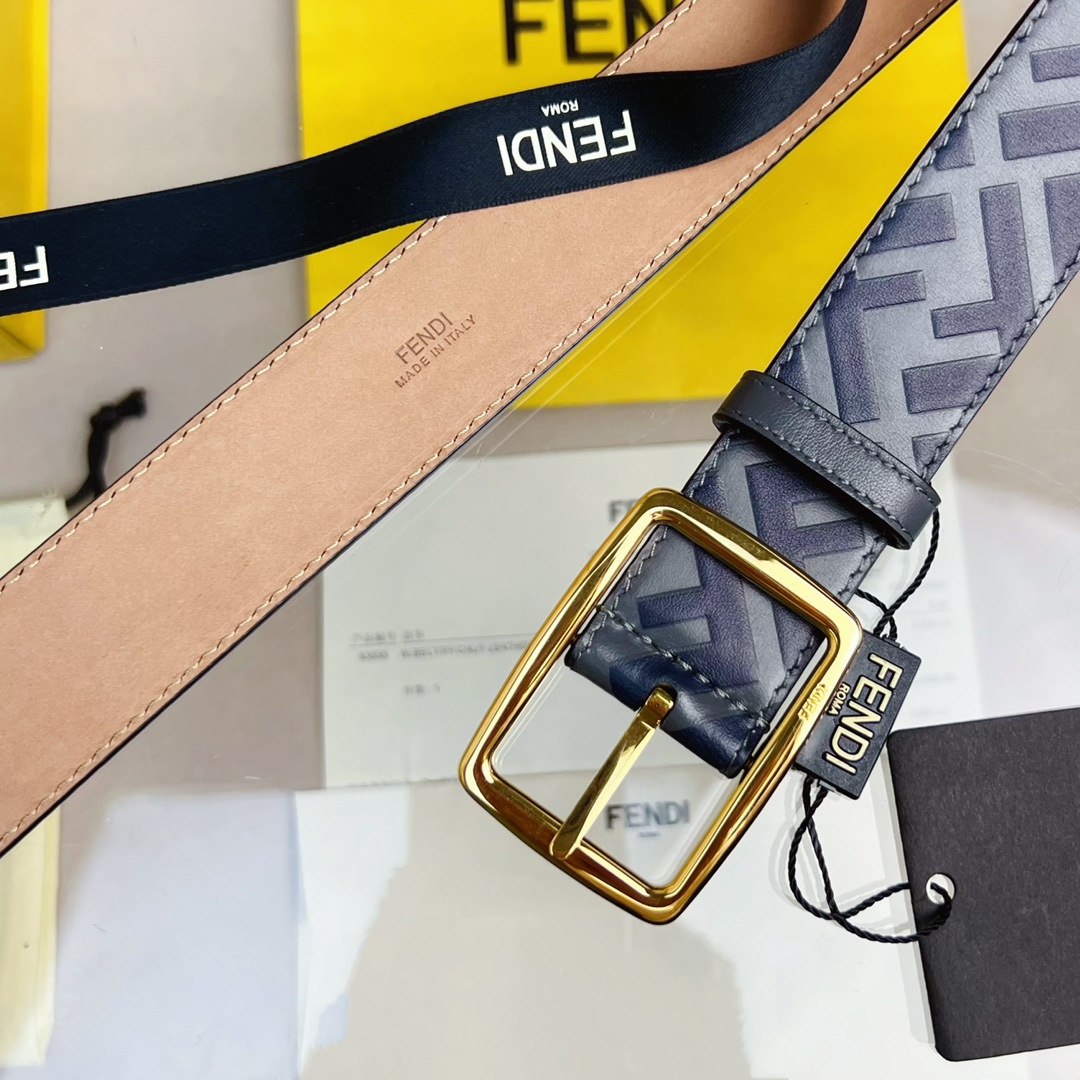 Fendi Leather Belt  - FashionPlug