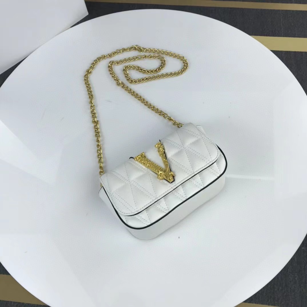  Versace Virtus Shoulder Bag(16-10-6cm) - FashionPlug