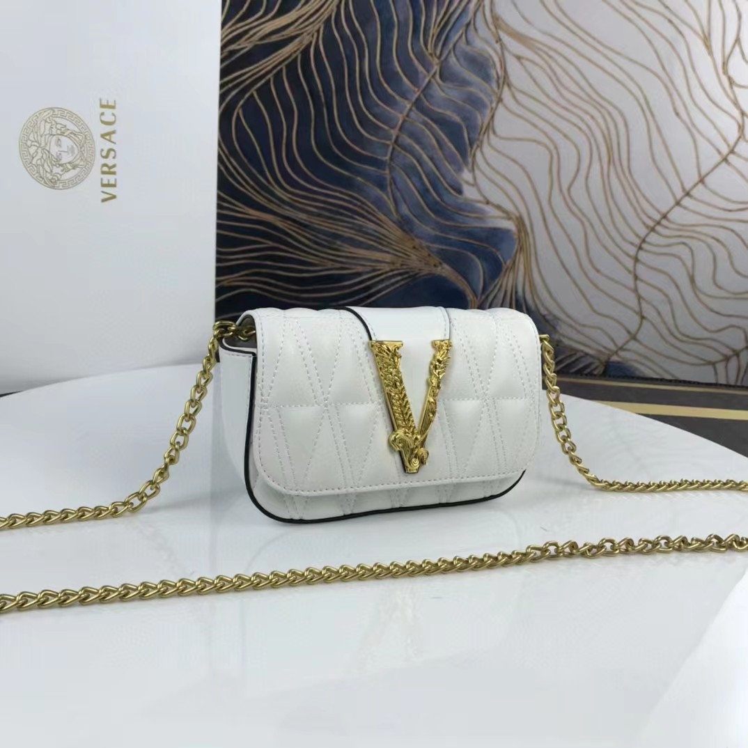  Versace Virtus Shoulder Bag(16-10-6cm) - FashionPlug