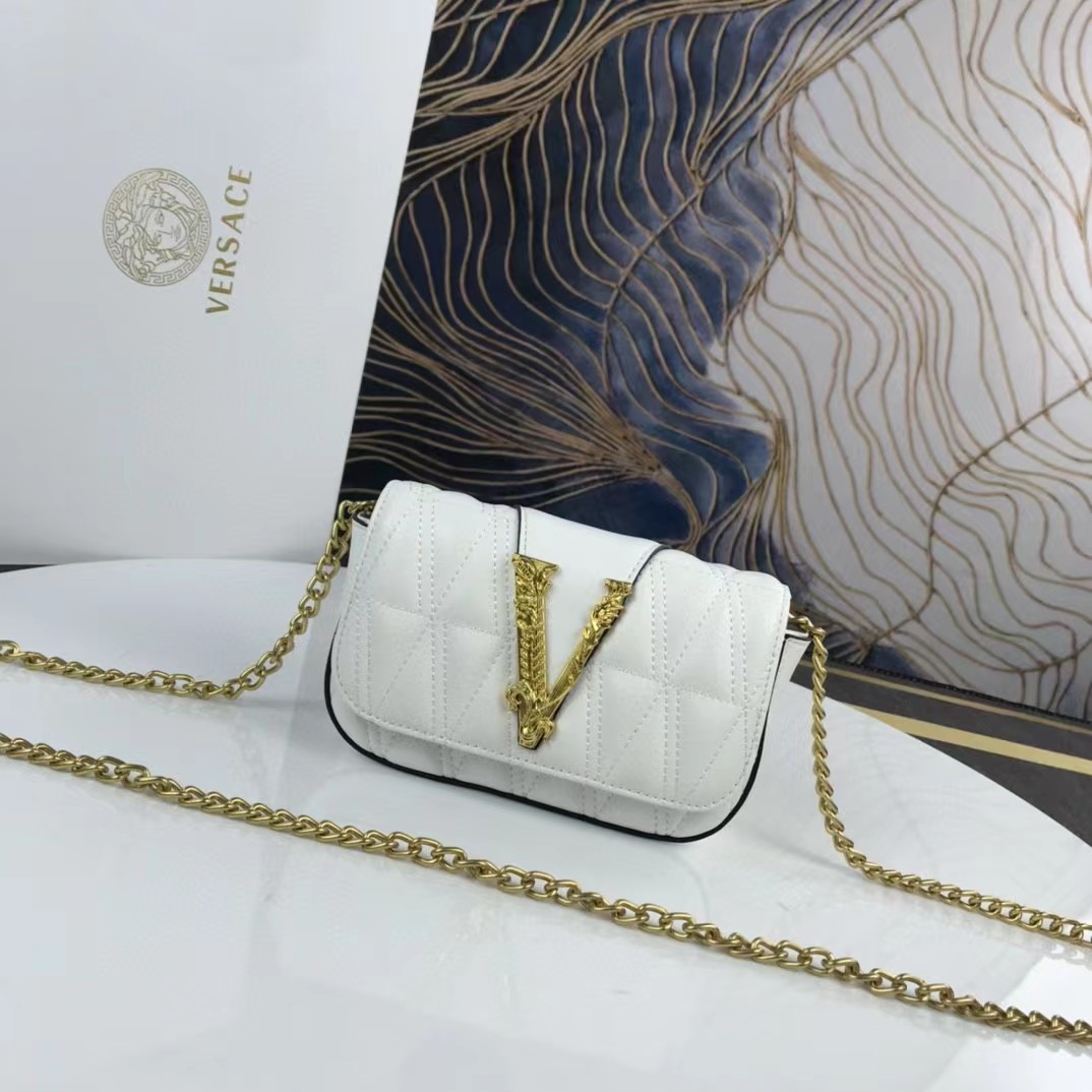  Versace Virtus Shoulder Bag(16-10-6cm) - FashionPlug
