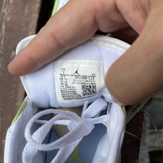 Air Jordan 1 Top Sneaker  DV2959-113 - FashionPlug