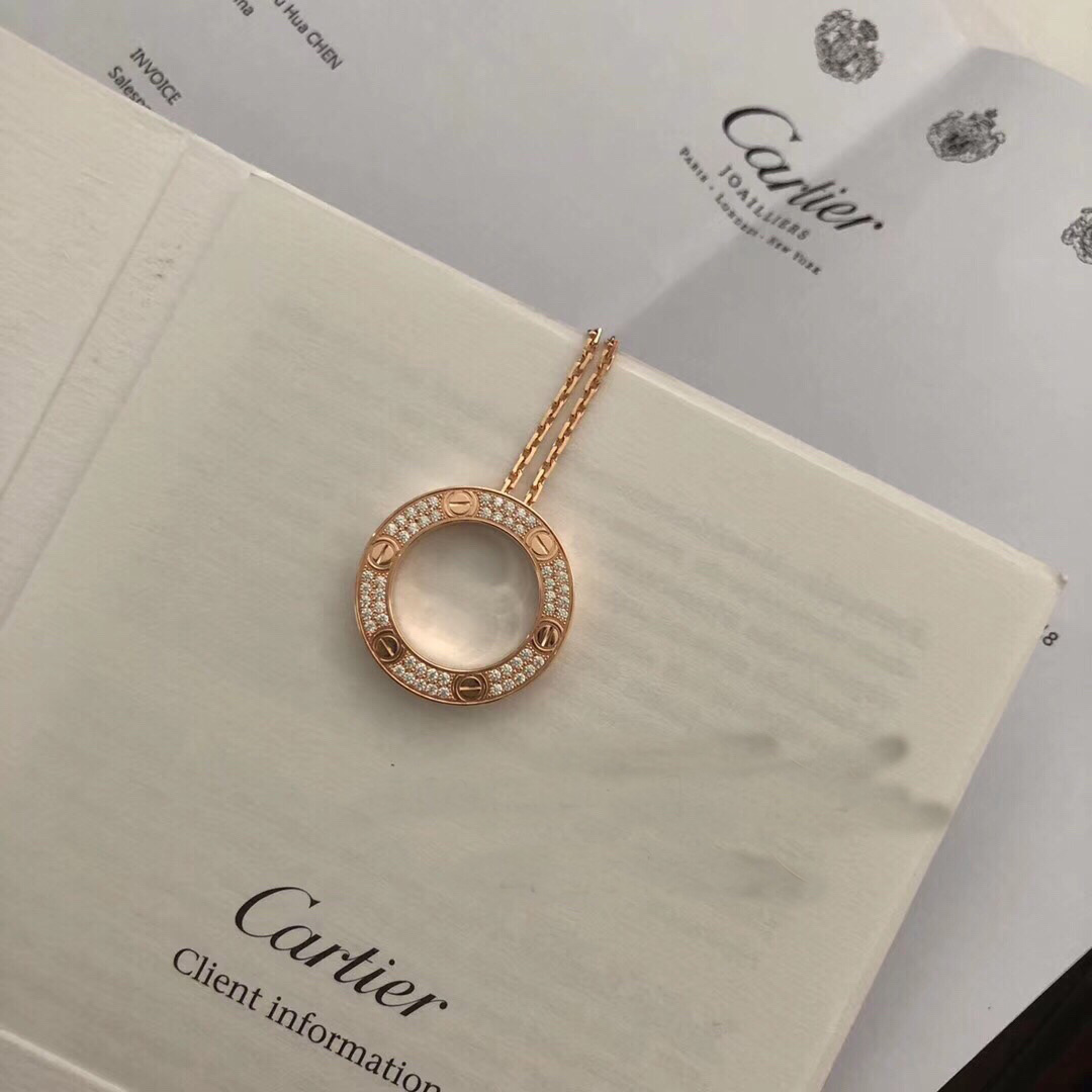 Cartier Love Necklace - FashionPlug
