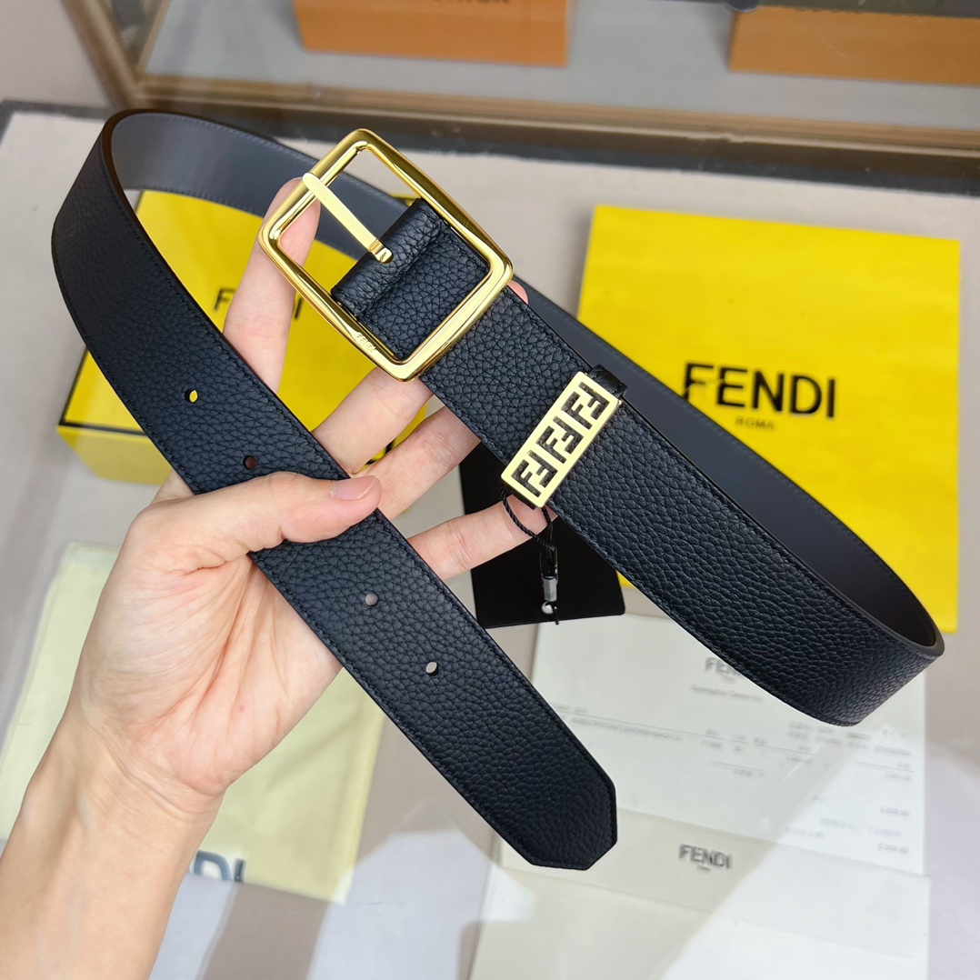 Fendi Leather Belt  - FashionPlug