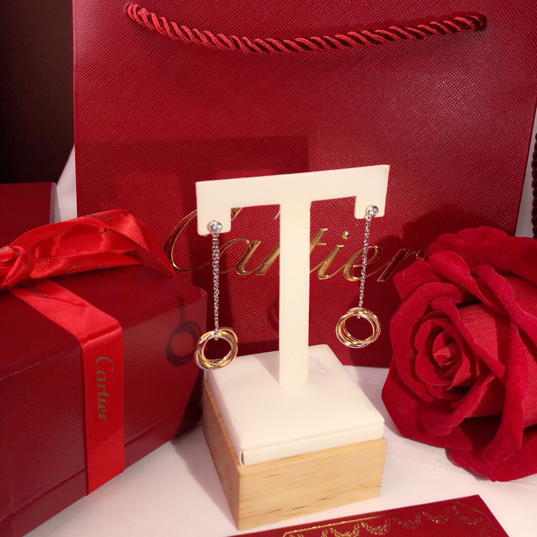 Cartier Earrings - FashionPlug