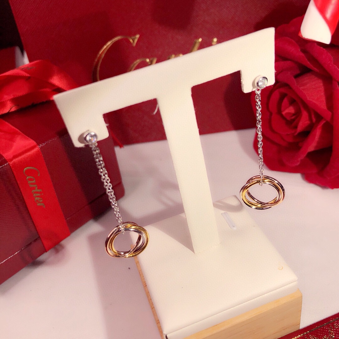 Cartier Earrings - FashionPlug