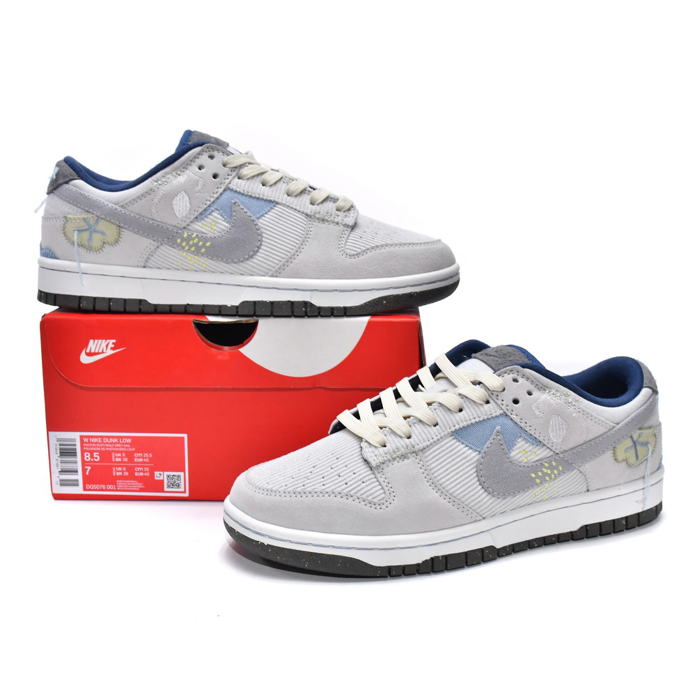 Nike Dunk Low Bright Side Sneaker   DQ5076-001 - FashionPlug