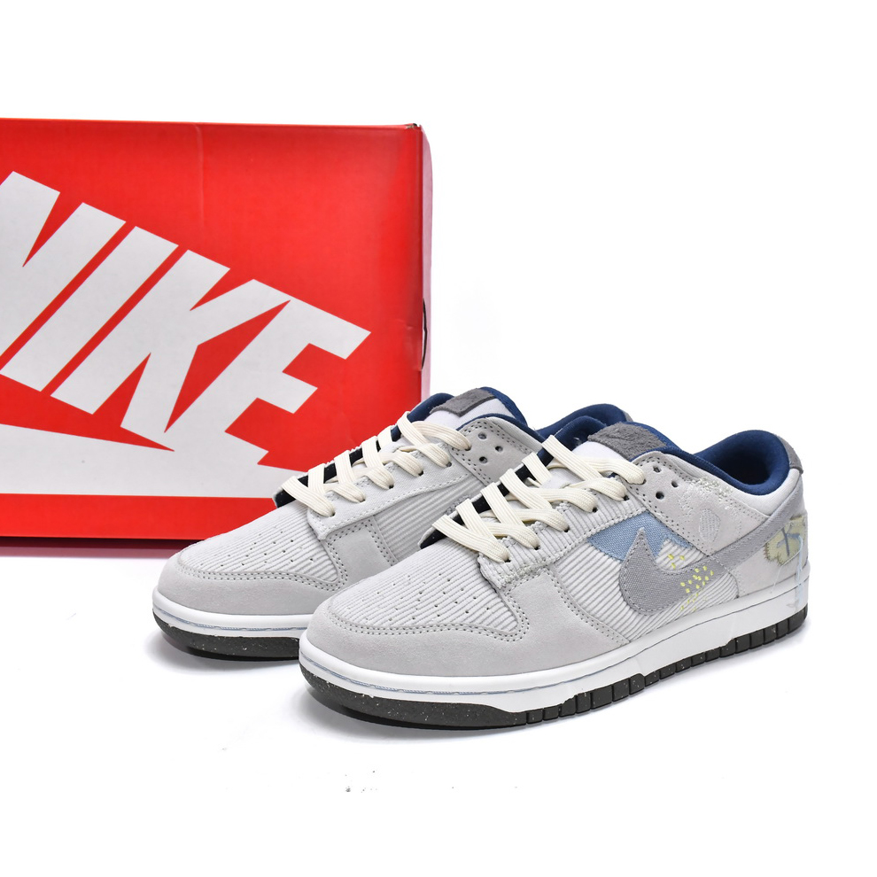 Nike Dunk Low Bright Side Sneaker   DQ5076-001 - FashionPlug