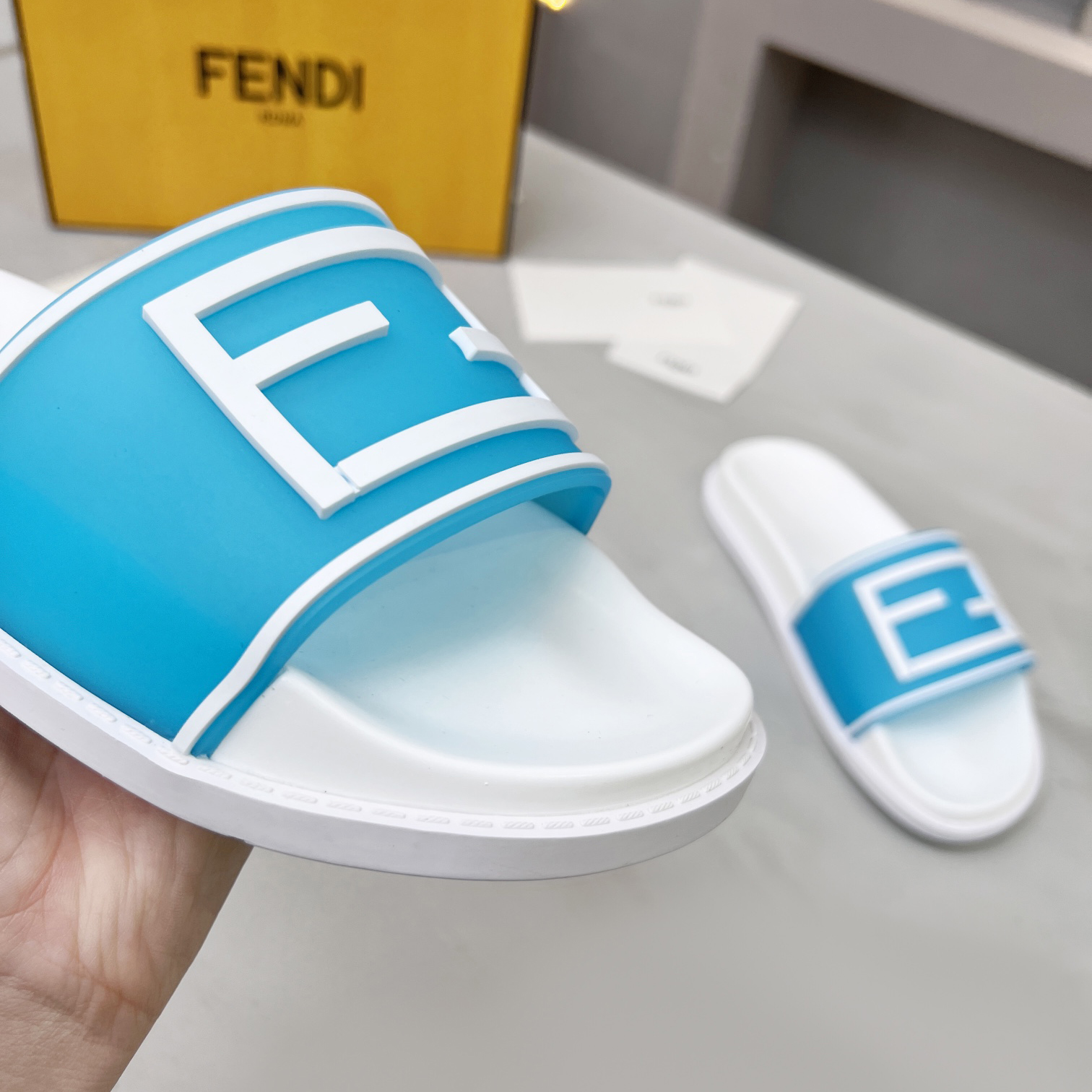 Fendi Baguette Slides - FashionPlug