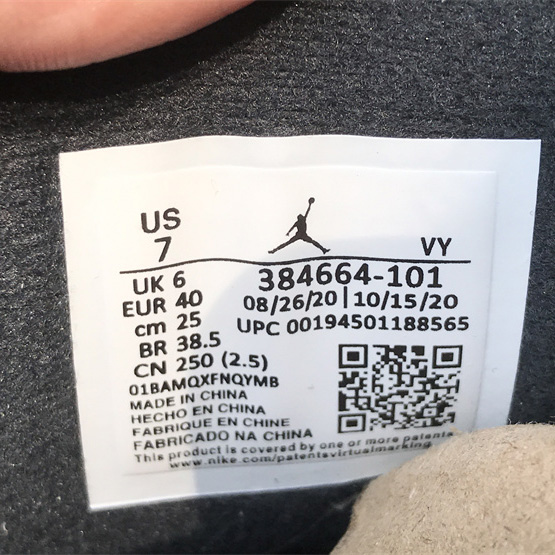 Air Jordan 6 Retro 'Oreo' Sneaker     384664-101 - FashionPlug