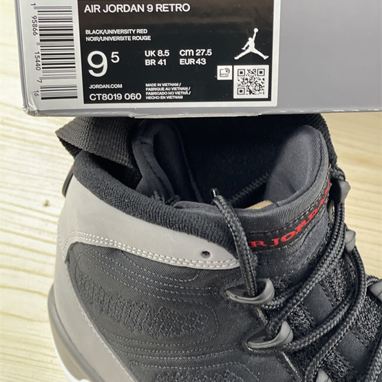 Air Jordan 9 “Particle Grey” Basketball Shoes   CT8019-060 - FashionPlug