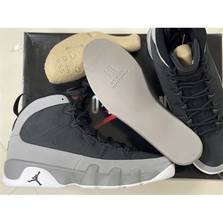Air Jordan 9 “Particle Grey” Basketball Shoes   CT8019-060 - FashionPlug
