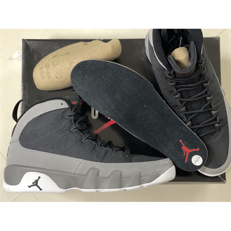 Air Jordan 9 “Particle Grey” Basketball Shoes   CT8019-060 - FashionPlug