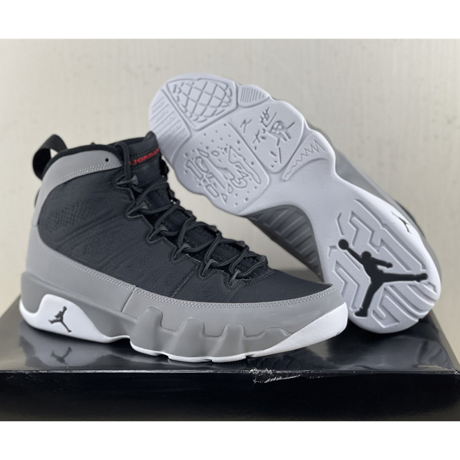 Air Jordan 9 “Particle Grey” Basketball Shoes   CT8019-060 - FashionPlug