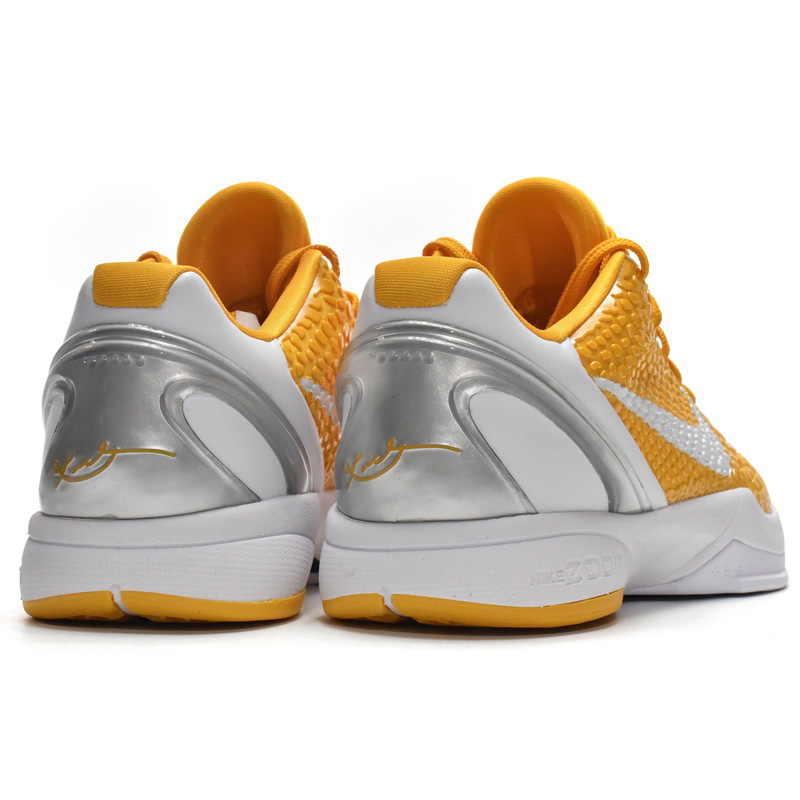 Nike Zoom Kobe VI TB Yellow Sneaker  454142-700 - FashionPlug