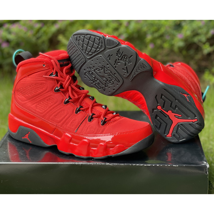 Air Jordan 9 “Chile Red”  Basketball Shoes   CT8019-600 - FashionPlug