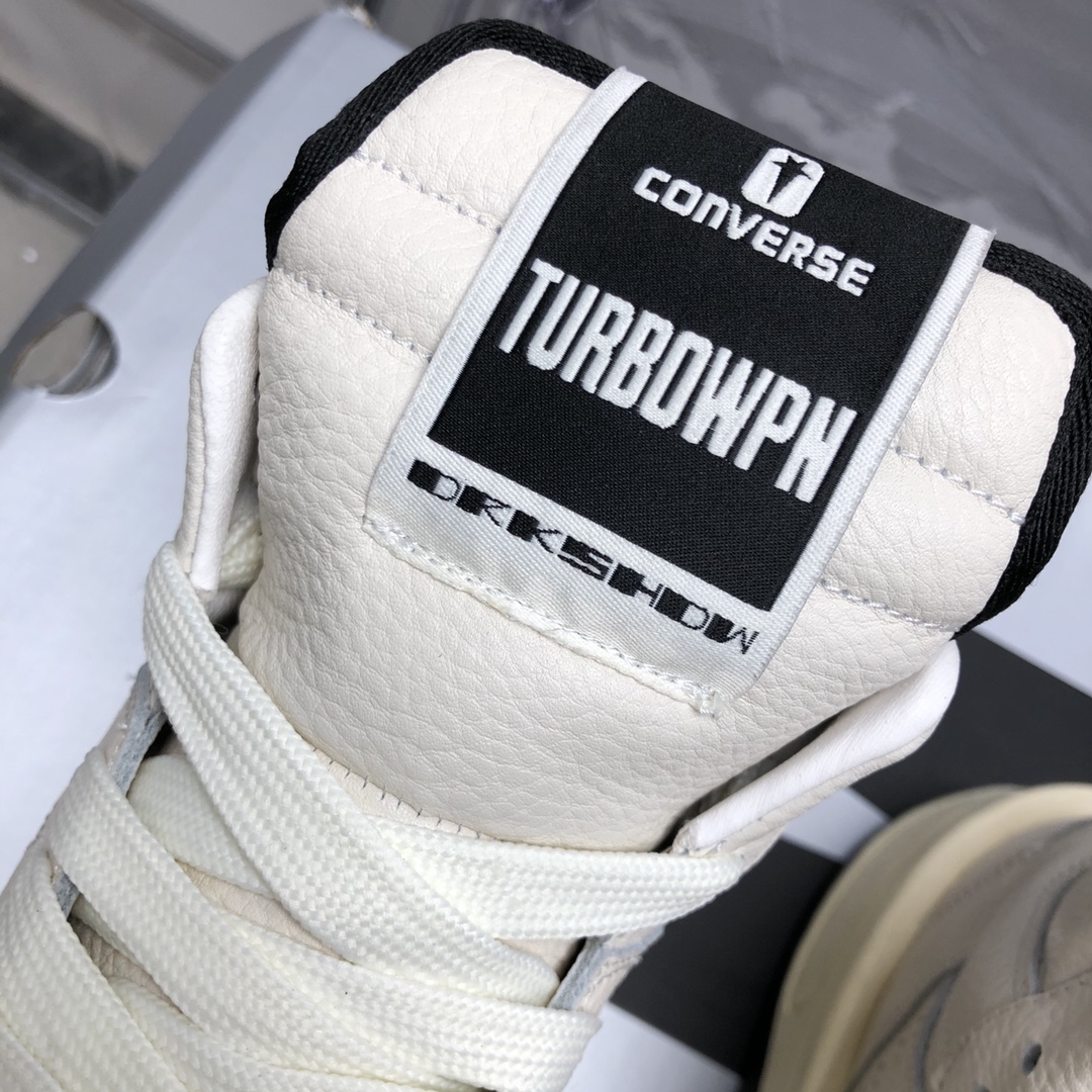 Rick Owens Converse X Drkshdw Turbowpn Sneakers - FashionPlug