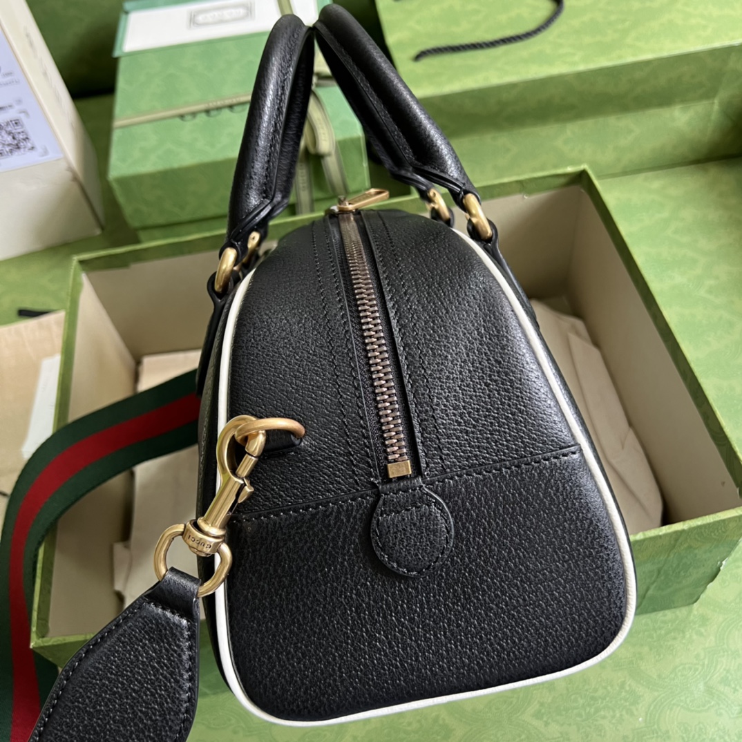 Adidas x Gucci Mini Duffle Bag(31.5-18-15.5cm) - FashionPlug