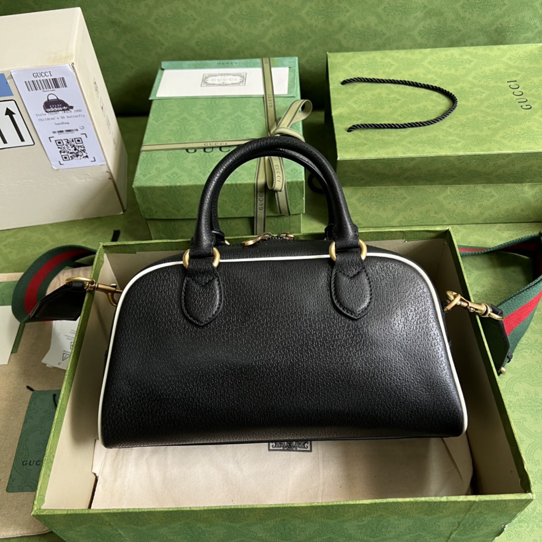 Adidas x Gucci Mini Duffle Bag(31.5-18-15.5cm) - FashionPlug