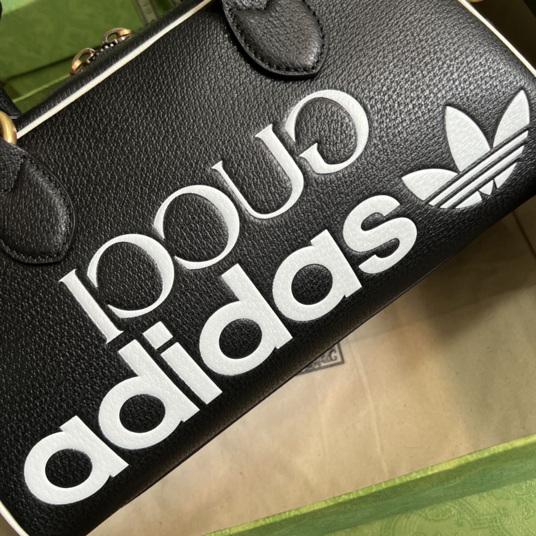 Adidas x Gucci Mini Duffle Bag(31.5-18-15.5cm) - FashionPlug