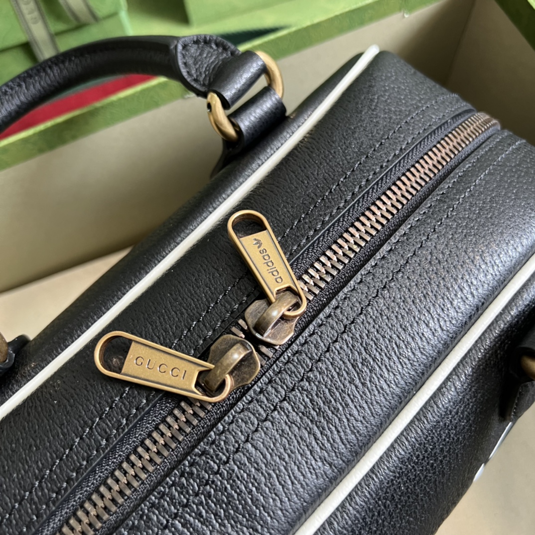 Adidas x Gucci Mini Duffle Bag(31.5-18-15.5cm) - FashionPlug