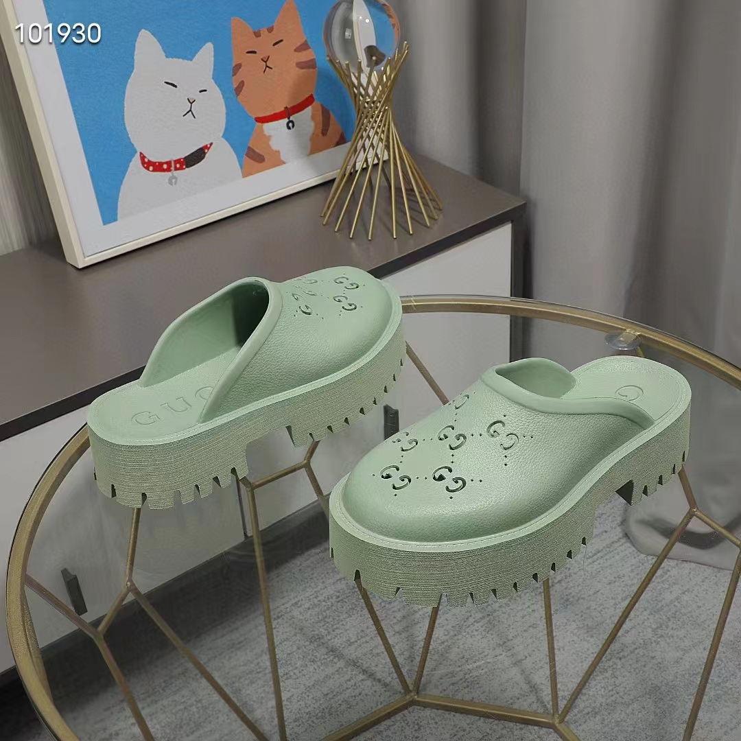 Gucci GG Slip-On Sandal - FashionPlug