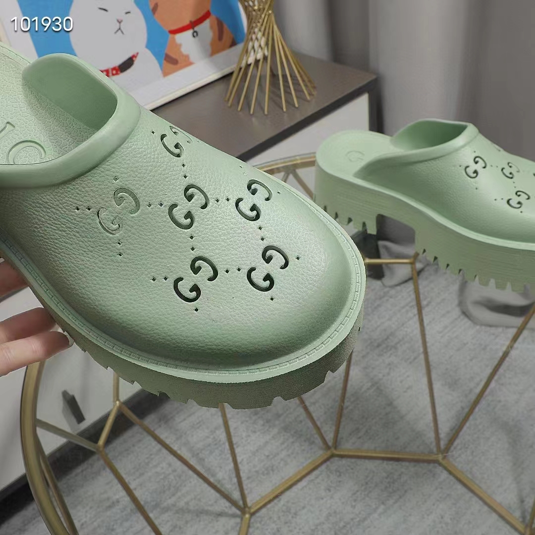Gucci GG Slip-On Sandal - FashionPlug
