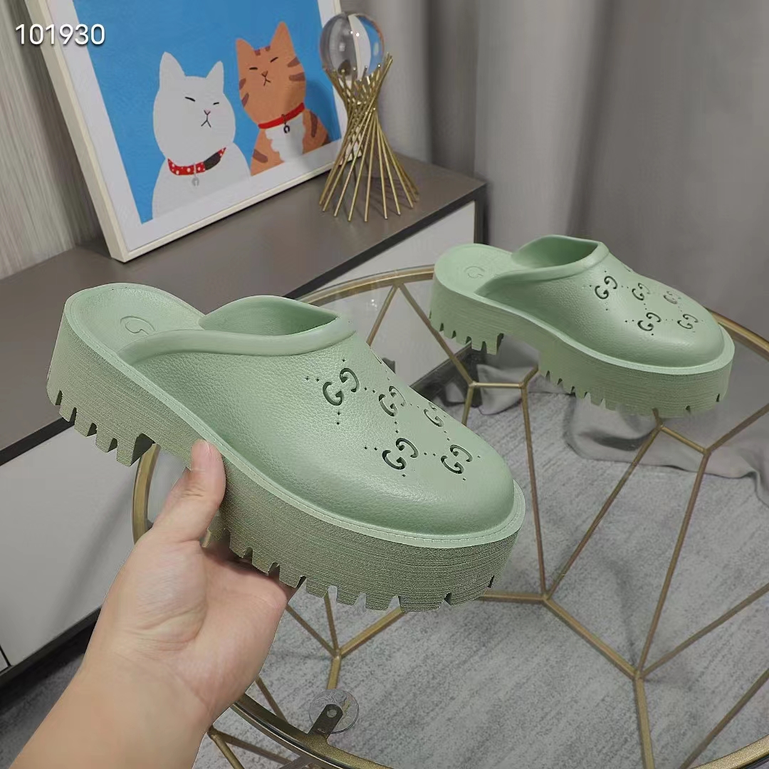 Gucci GG Slip-On Sandal - FashionPlug