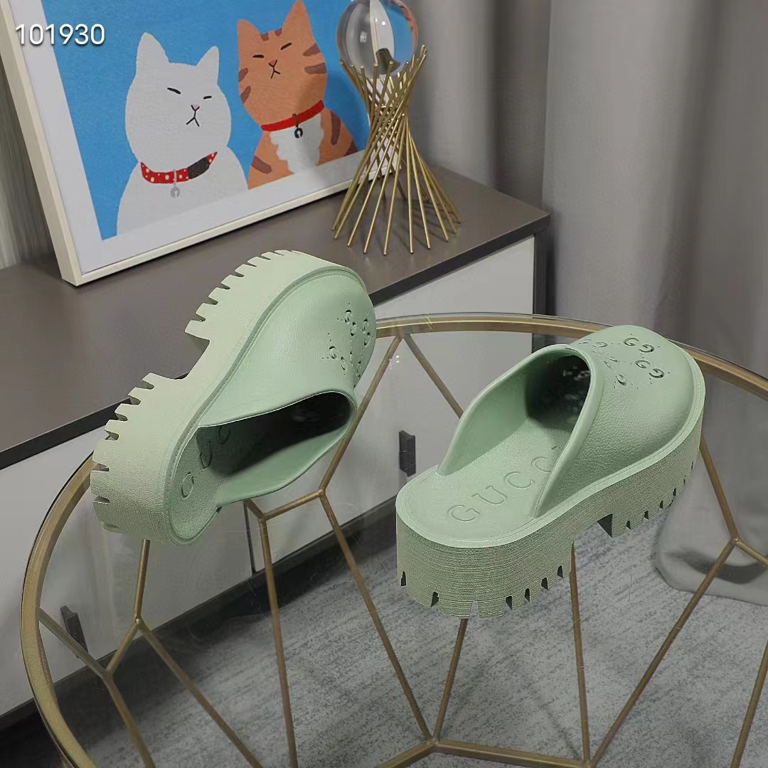 Gucci GG Slip-On Sandal - FashionPlug