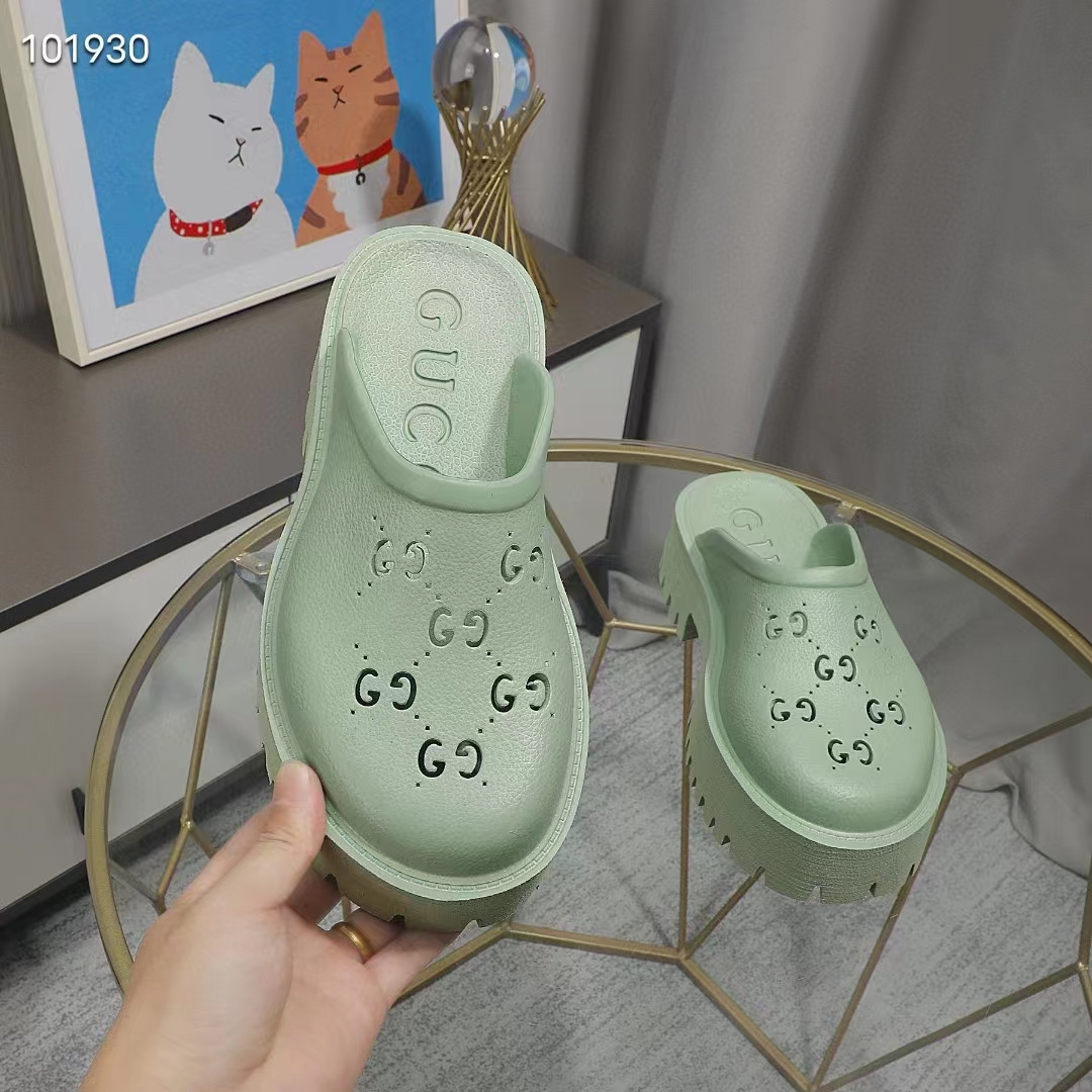 Gucci GG Slip-On Sandal - FashionPlug