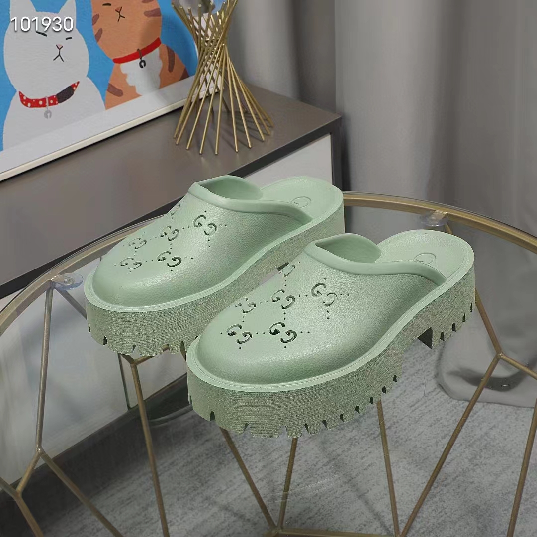 Gucci GG Slip-On Sandal - FashionPlug